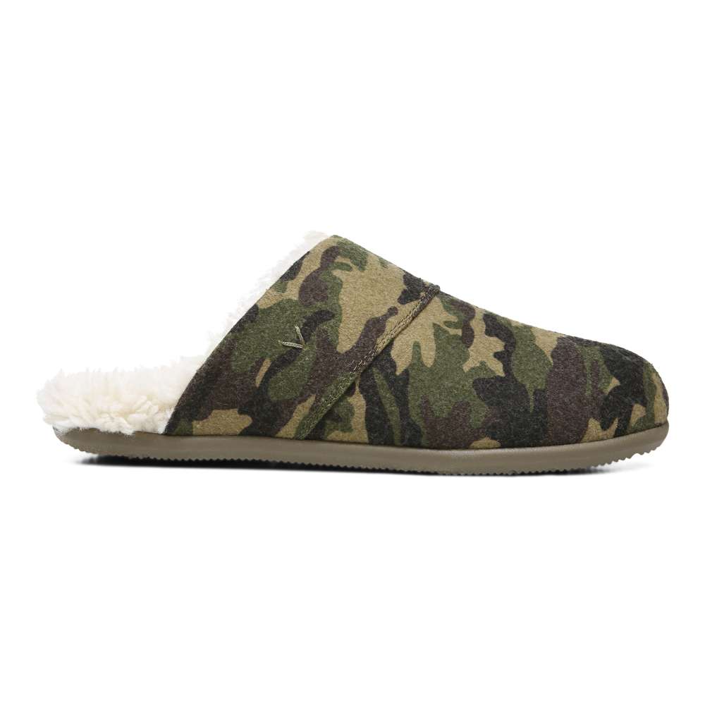 Alfons Mule Slipper - Olive