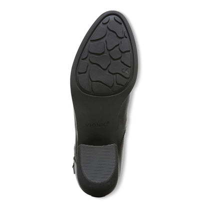 Cecily Ankle Boot - Black Leather