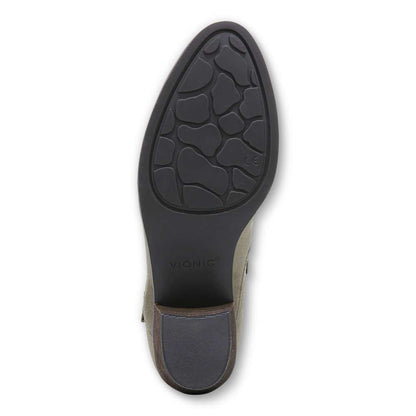 Cecily Ankle Boot - Stone Suede