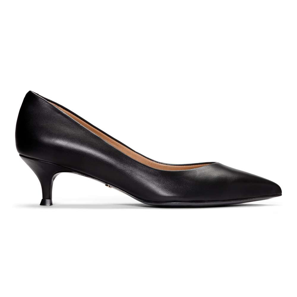 Josie Kitten Heel - Black