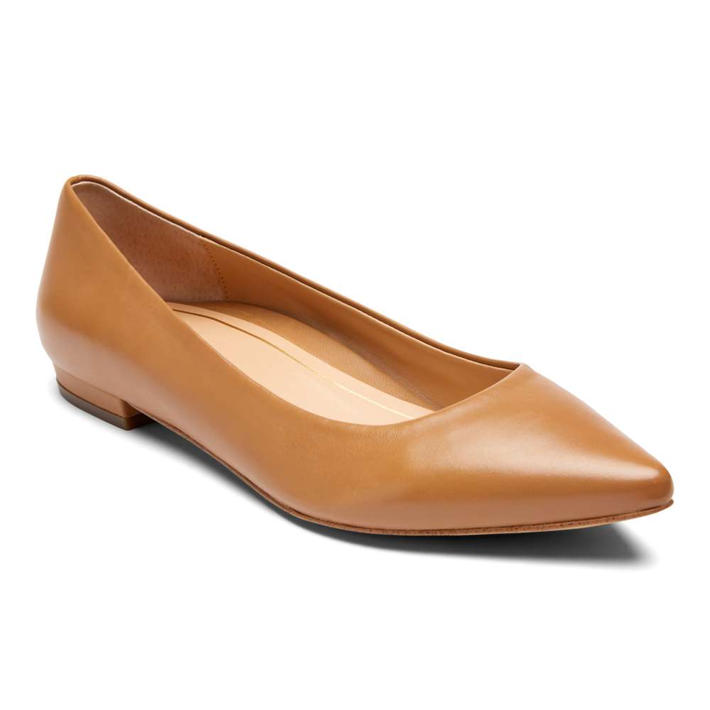 Lena Ballet Flat - Macaroon