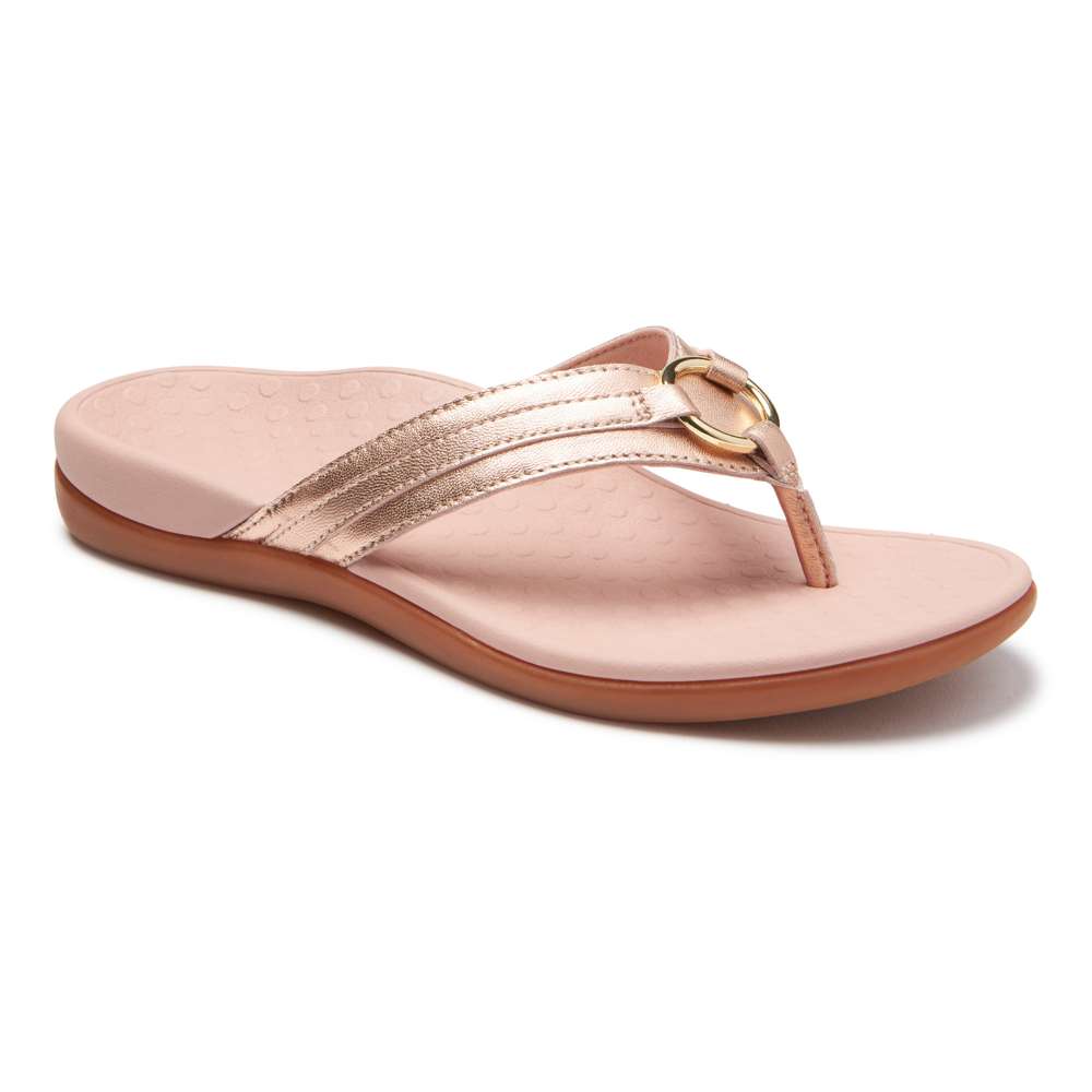Tide Aloe Toe Post - Rose Gold
