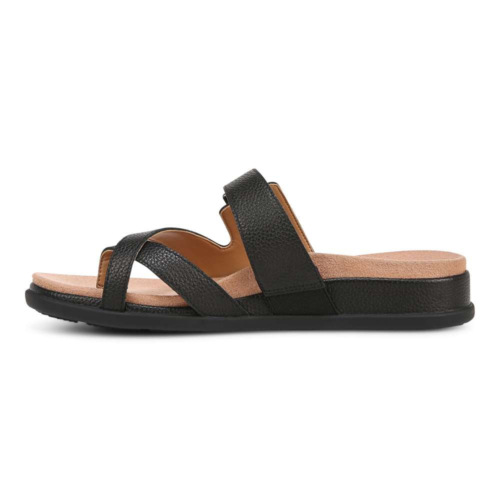 Carmela Slide - Black