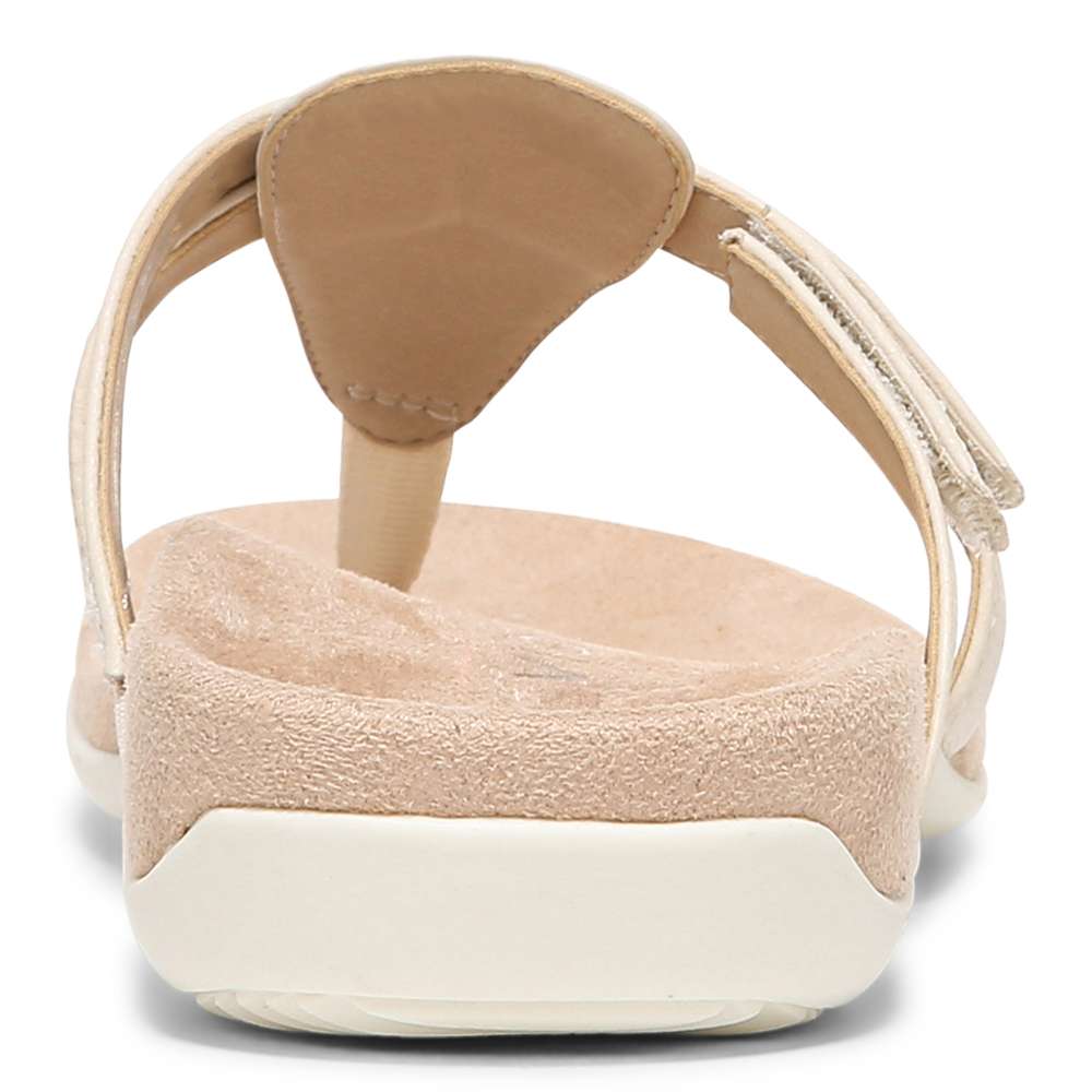 Karley Toe Post Sandal - Cream