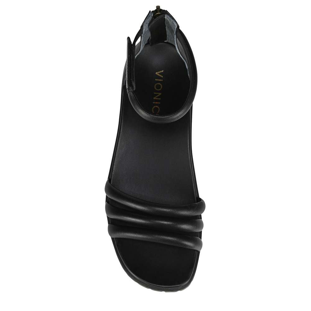 Laurel Strappy Sandal - Black