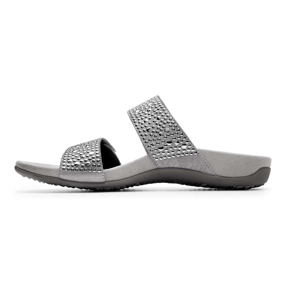 Samoa Slide - Pewter