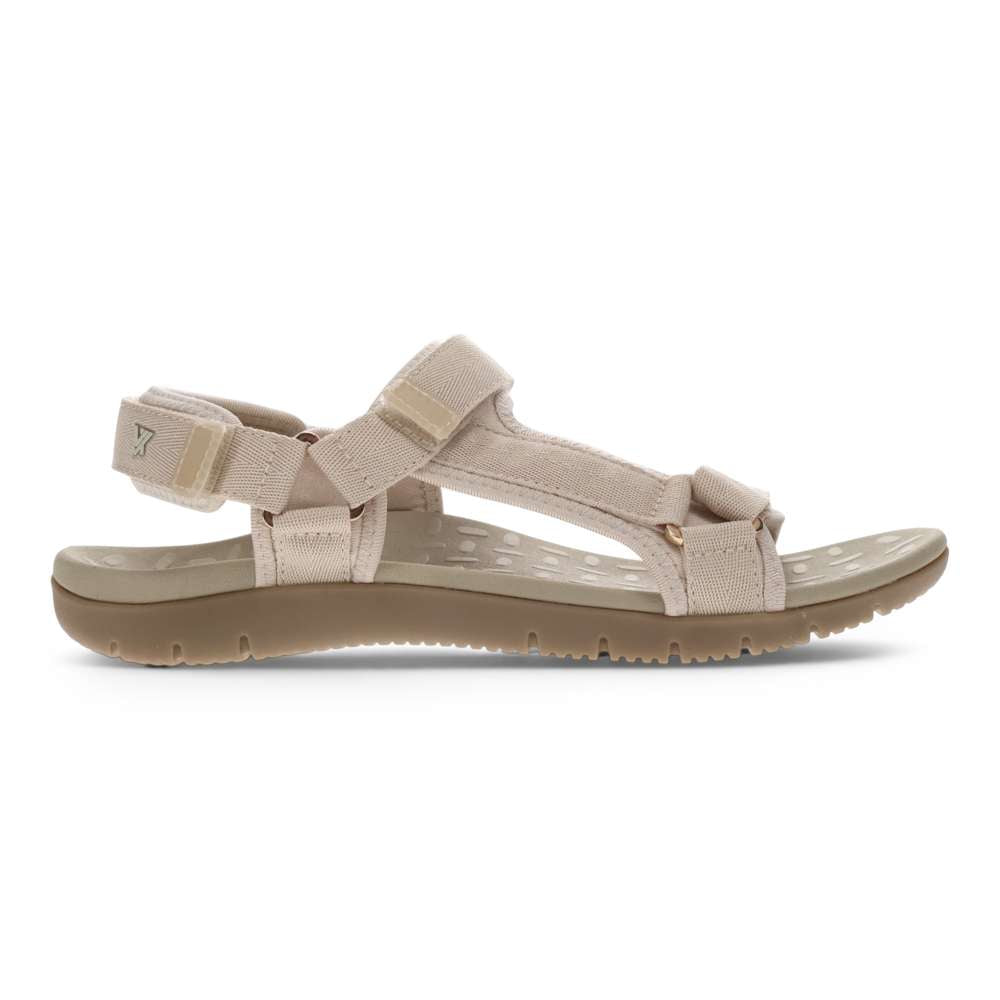 Discovery Back Strap Sandal - Beige