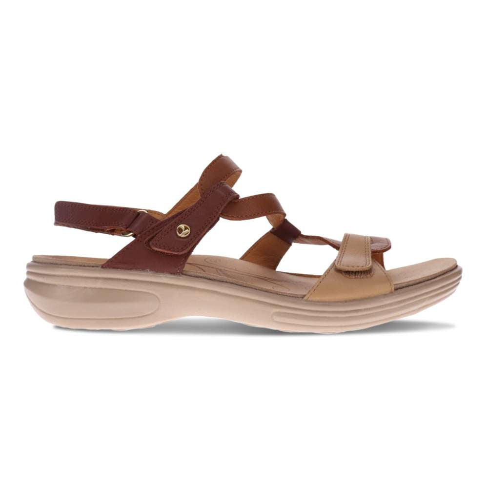 Miami Adjustable Sandal - Tan Multi