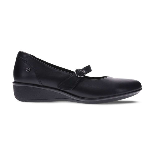 Sicily Wedged Mary-Jane - Black French